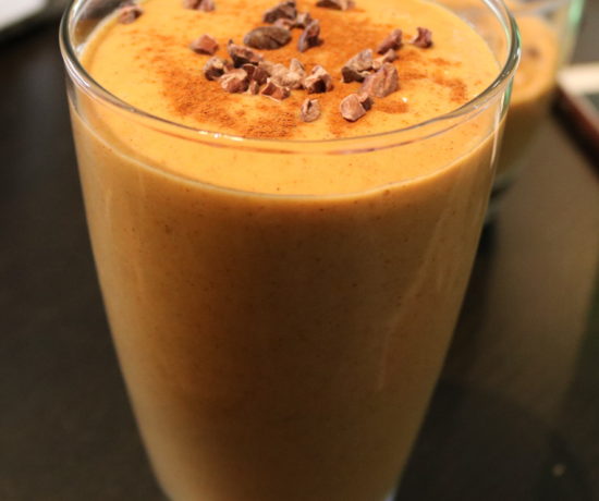 Pumpkin Pie Protein Smoothie