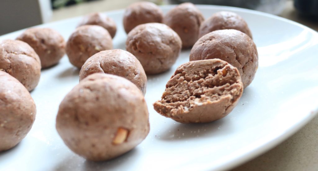 Chocolate Peanut Butter Protein Balls