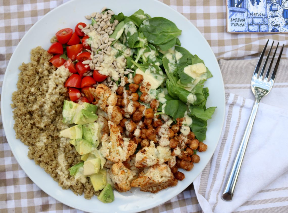 Roasted Cauliflower Buddha Bowl