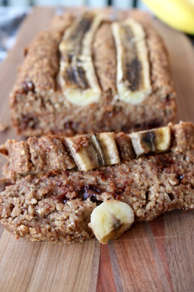 Gluten Free Date Sweetened Vegan Banana Bread