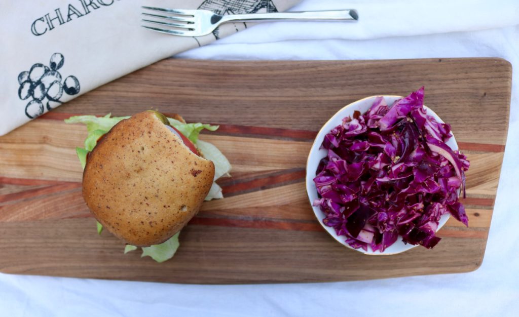 The best chickpea veggie burger recipe. Vegan and gluten free. It's healthy and easy to make in under 30 minutes. Made with chickpeas and chia seeds