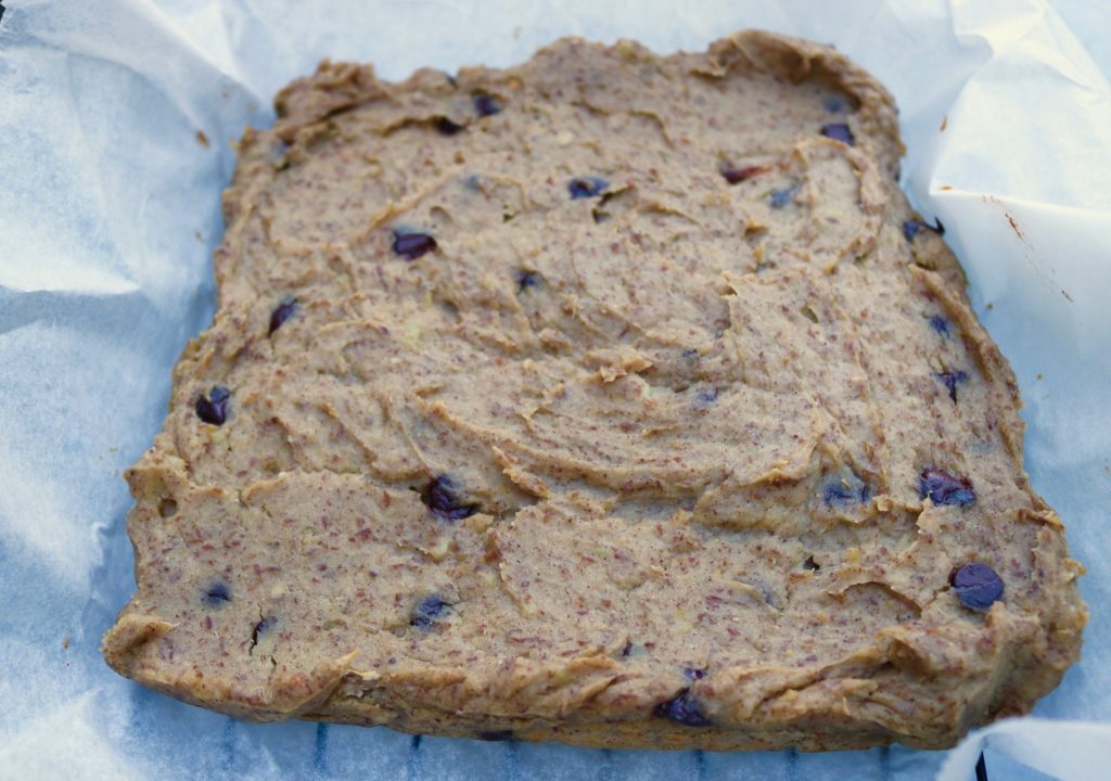 Sweet Potato Tahini Protein Bars. Gluten-free, grain-free and vegan.