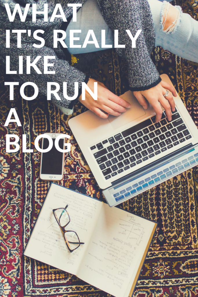 What it's really like to run a blog - behind the scenes of blogging after 1 year