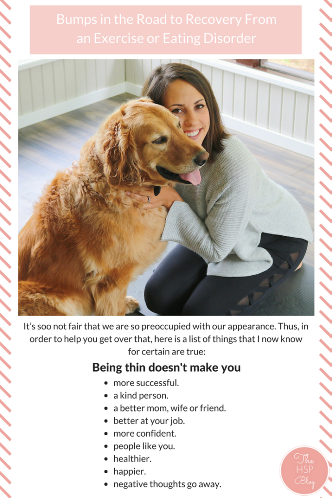 Bumps In The Road To Recovery From and Eating Disorder