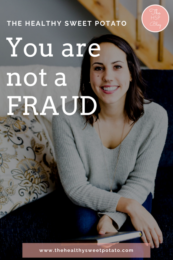 You are not a FRAUD. Break through your limiting beliefs are pursue your dreams.