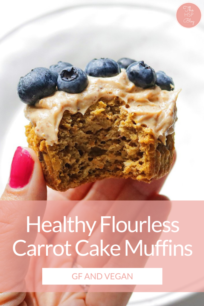 These carrot cake muffins are healthy, gluten-free and vegan! The recipe uses oat flour but there is also an option to make them low carb and keto-friendly.